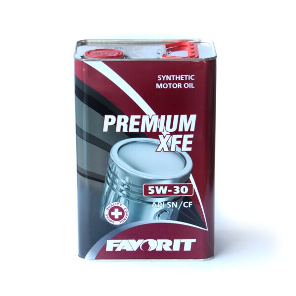 

Моторное масло FAVORIT (metal) 5w30 SN/CF 4л Premium XFE