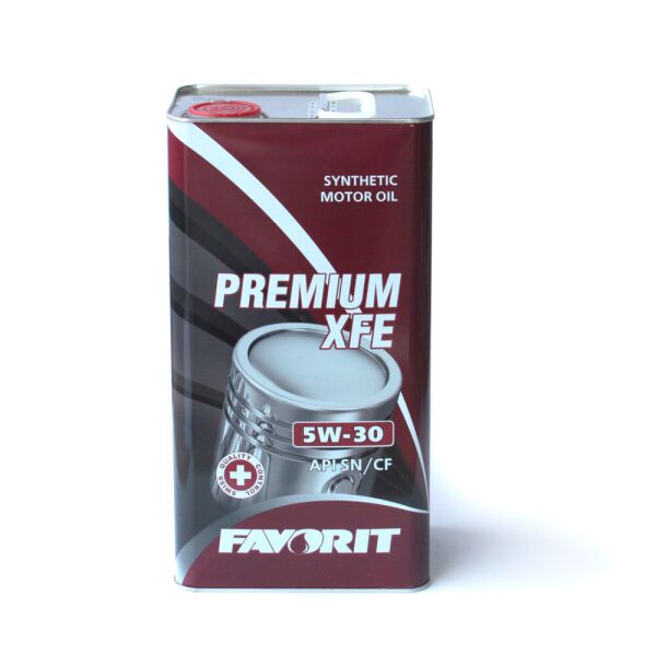 

Моторное масло FAVORIT (metal) 5w30 SN/CF 1л Premium XFE