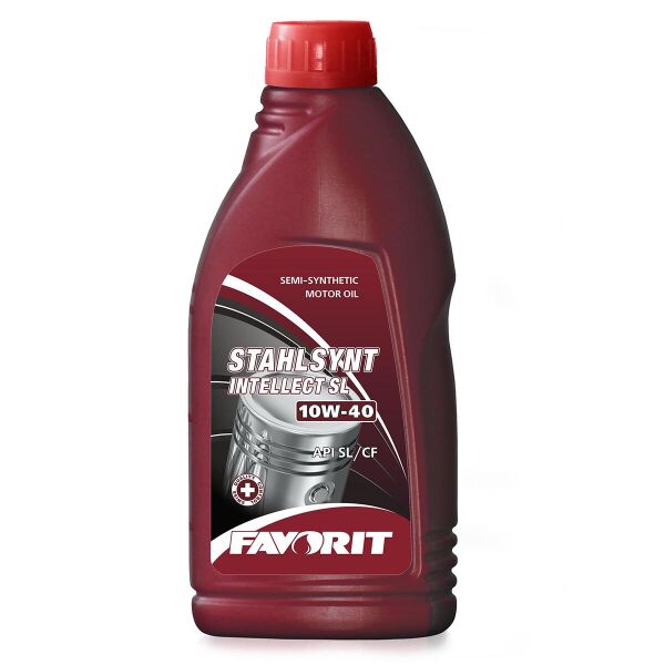 Моторное масло FAVORIT 10w40 SL/CF 1л Stahlsynt Intellect SL