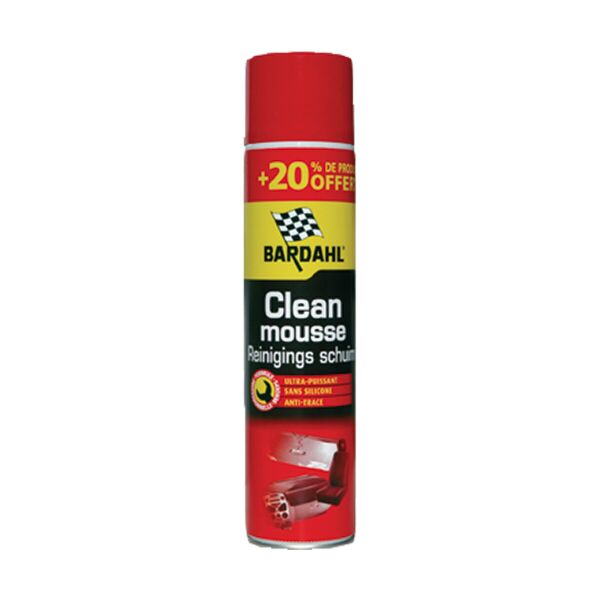

Универсальный очиститель CLEAN MOUSSE CONCENTRE BARDAHL 0,6л 3214