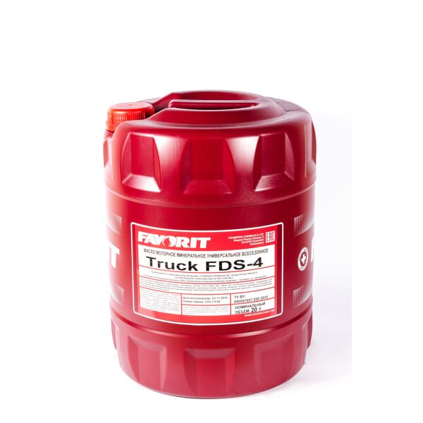 

Моторное масло FAVORIT Truck FDS-4 15w40 20л
