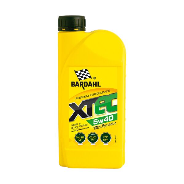 

Моторное масло BARDAHL XTEC 5W40 1л. 36341