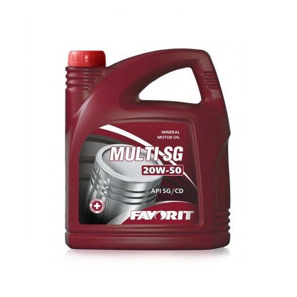 

Моторное масло FAVORIT Multi SG 20w50 4л SG/CD