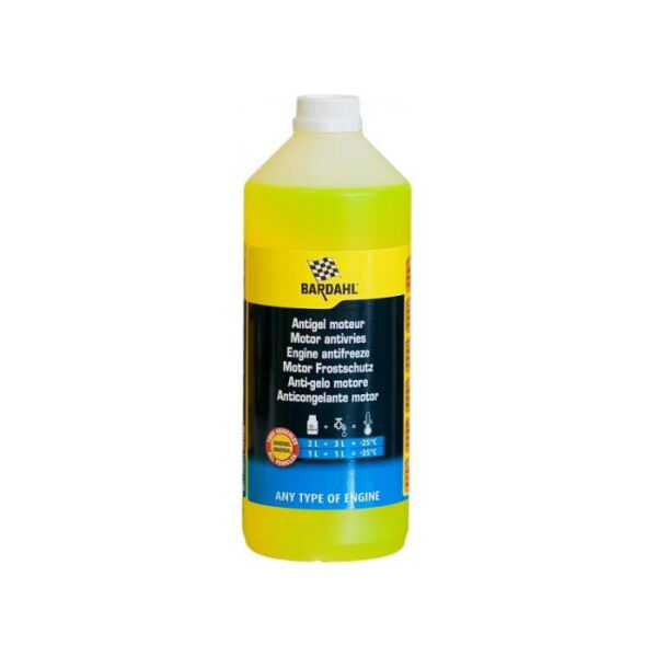 

Концентрат антифриза BARDAHL ENGINE ANTIFREEZE (желтый) 1л. 7111