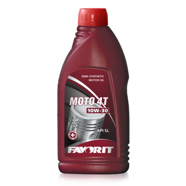 

Моторное масло FAVORIT Moto 4T 10w30 1л SL