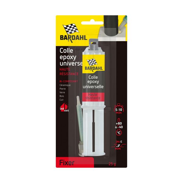 

Клей эпоксидный универсальный BARDAHL Colle Universelle Epoxy Bi Composant 25г 49925