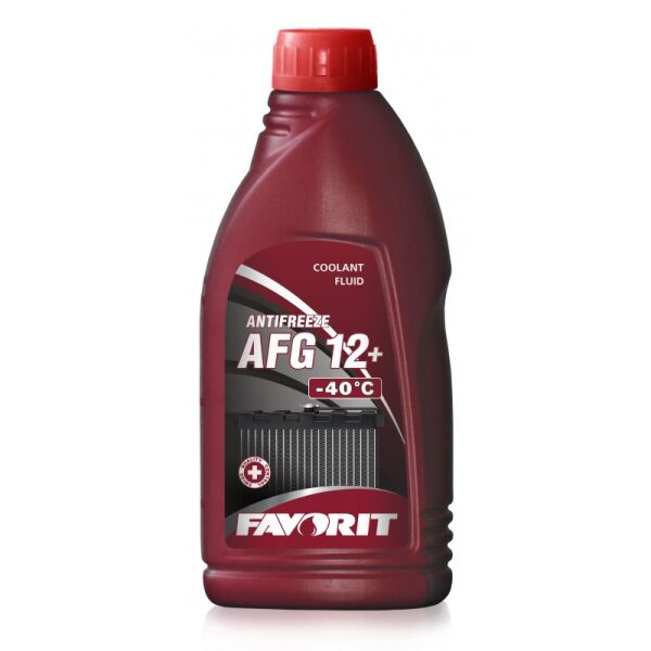 

Антифриз FAVORIT AFG 12+ 1кг (красный)