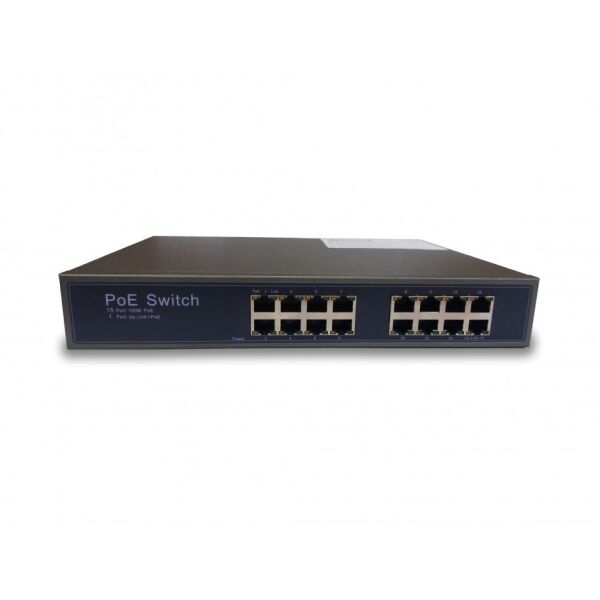 

PoE коммутатор NETSODIS PS116-24V (A00136)