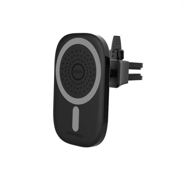 

Беспроводное автомобильное зарядное устройство Promate VentMag-15W Black