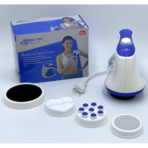 

Антицеллюлитный массажер для тела RELAX AND SPIN TONE