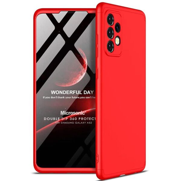 

Чехол накладка GKK 360 для Samsung Galaxy A52 Red