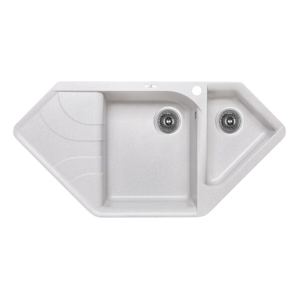 

Кухонная мойка с дополнительной чашей Lidz 1000x500/225 GRA-09 (LIDZGRA091000500225)