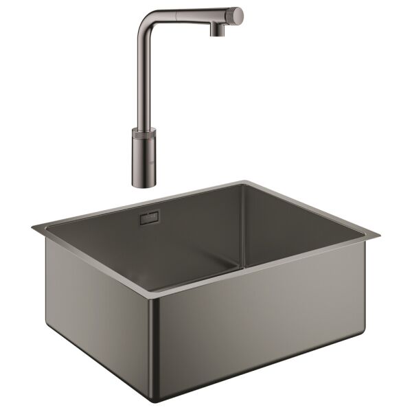 

Набор Grohe мойка кухонная K700 31574AL0 + смеситель Minta Smartcontrol 31613A00
