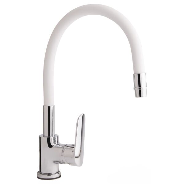 

Смеситель для кухни Qtap Linea CRW 007F с рефлекторным изливом