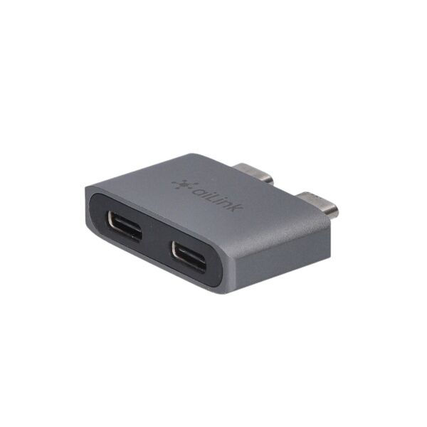 

USB-хаб адаптер Ailink Aluminium USB-C Protection Hub Space Grey