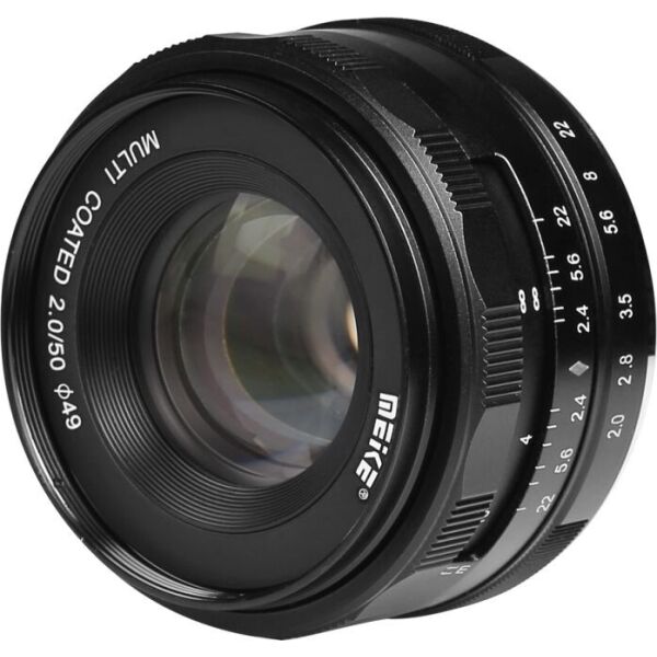 

Объектив MEIKE 50 mm F/2 MC для Panasonic, Olympus (Micro 4/3 - mount)