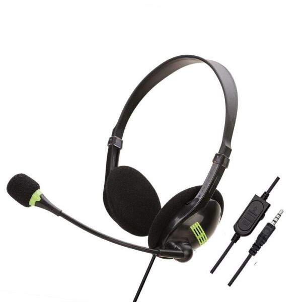 

Стерео гарнитура с микрофоном Q Sound Wire computer headphones D19 AUX