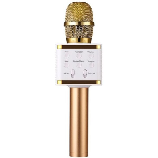 

Микрофон с караоке KVT V7 (Gold) [52068]