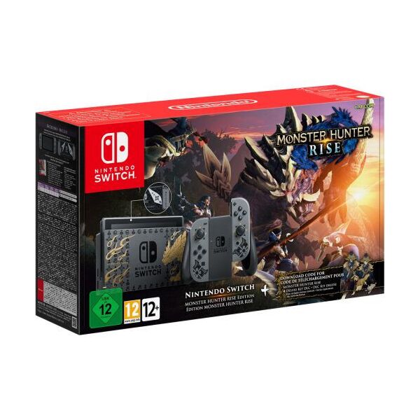 

Портативная игровая приставка Nintendo Switch V2 Monster Hunter Rise Edition [56857]