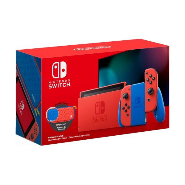 

Портативная игровая приставка Nintendo Switch Mario Red & Blue Edition [54240]