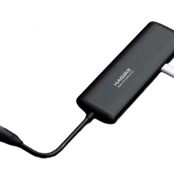 

Переходник / USB-C хаб Xiaomi HAGiBiS UC-40 (Gray) [59841]