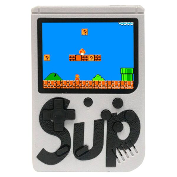 

Ретро игровая приставка c джойстиком Dendy Sup Retro Game Box with Controller 400 игр (White) [52526]