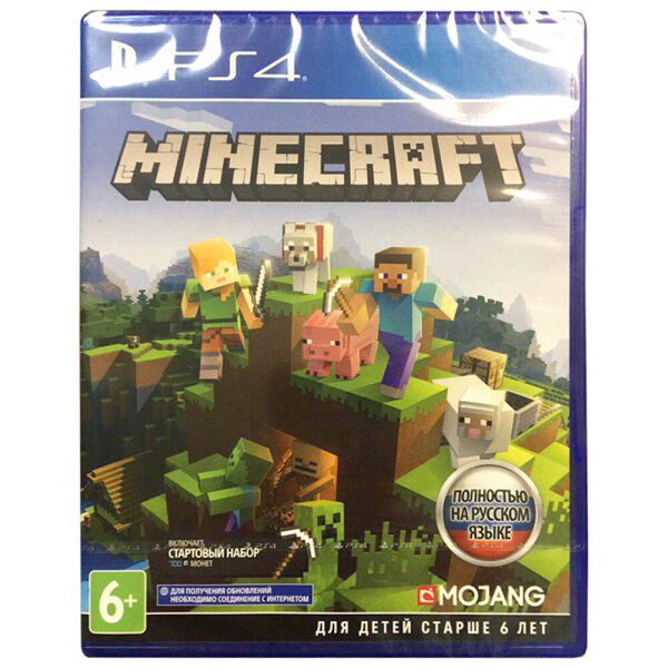 

Игра Minecraft: Bedrock Edition для PS4 (русская версия) [53776]