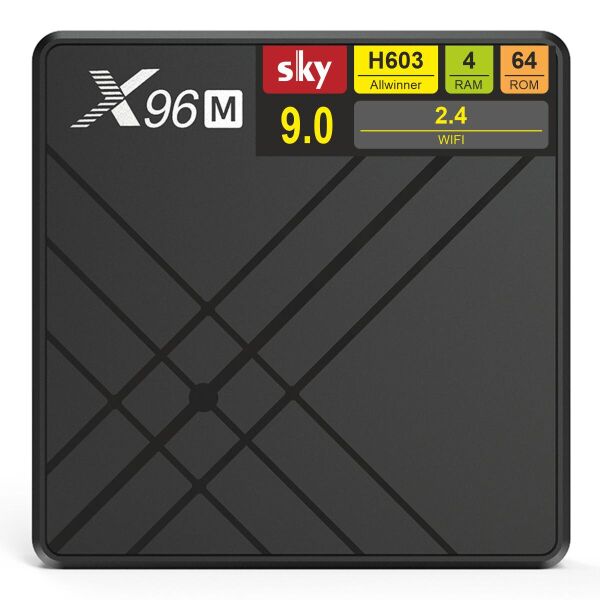 

Медиаплеер Android TV Box X96M 4/64GB [54154]