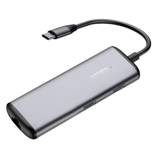 

Переходник / USB-C хаб Xiaomi HAGiBiS UC-41 (Gray) [59839]