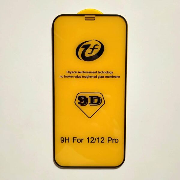 

Защитное стекло 9D GLASS для Apple iPhone 12 iPhone 12 Pro