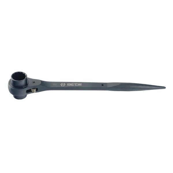 

Ключ трещоточный силовой с двойной головкой 17*21mm(BLACK)