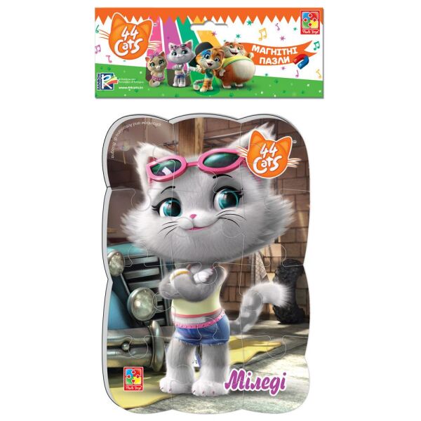 

Пазли на магніті А5 VLADI TOYS 44 Коти Міледі у місті VT3205-85 (2000903018193)