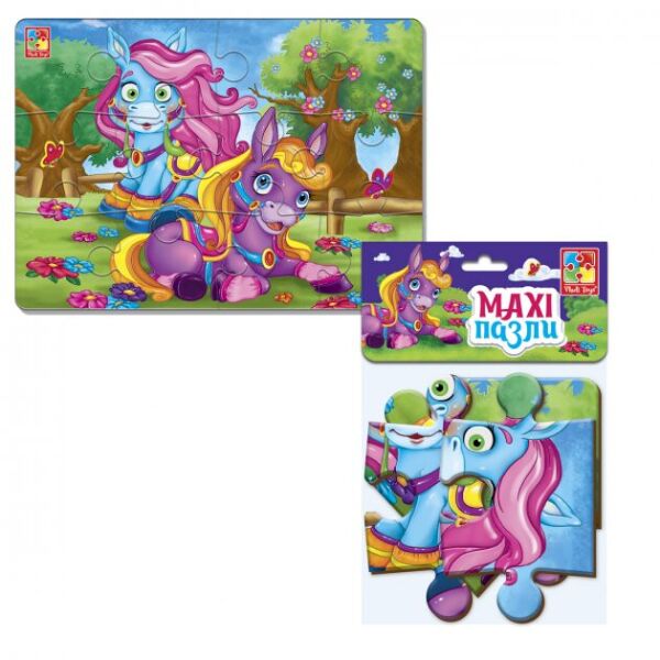 

Максі пазли картонні VLADI TOYS Поні VT1722-11 (4820195059876)