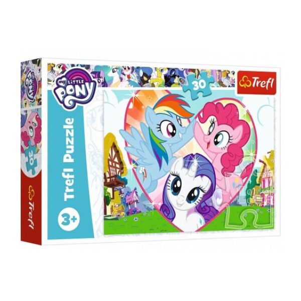 

Пазли - (30 елм.)-"Разом краще"/ Hasbro My Little Pony/Trefl 18241 (2000902332115)