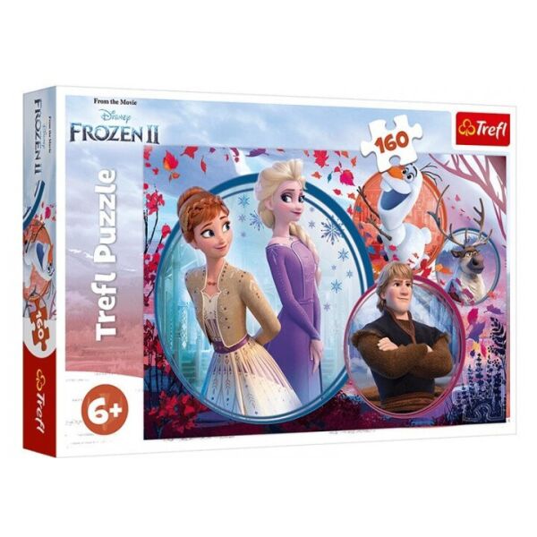 

Пазли -(160 елм.) - "Пригоди сестер"/Дісней:"Крижане серце"/Trefl 15374 (5900511153743)