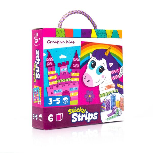 

Набір для творчості VLADI TOYS Sticky strips Єдиноріг VT4433-03 (4820234761418)