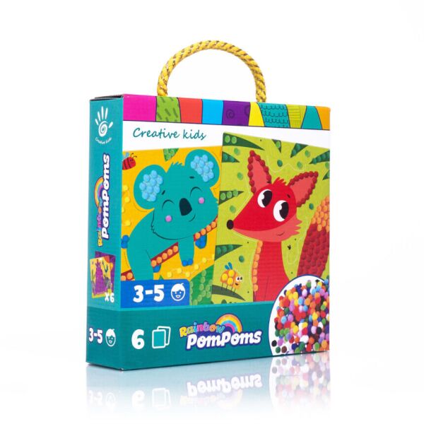 

Набір для творчості VLADI TOYS Rainbow pompoms Лисичка VT4433-06 (4820234761470)