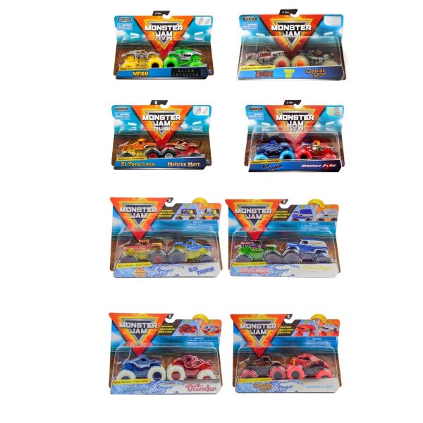

Игрушечный набор 2 машинки 1:64 Monster Jam арт. 6044943 (2000903103677)