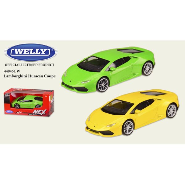 

Машина металл 44046CW "WELLY "LAMBORGHINI HURACAN LP в ассортименте (2000903588573)
