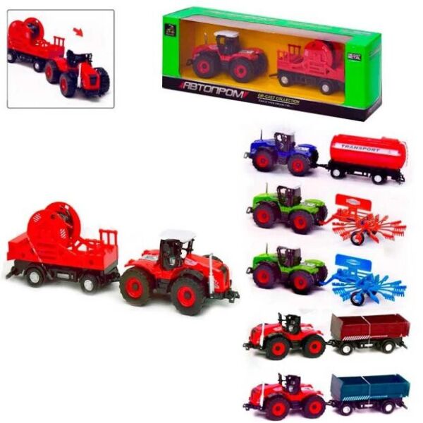 

Игрушка металлическая "АВТОПРОМ "трактор 7786-2 (2400674964017)
