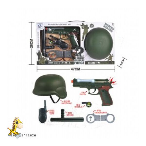 

Набор военного на батарейках, свет, звук HSY-027 (6952004439512)