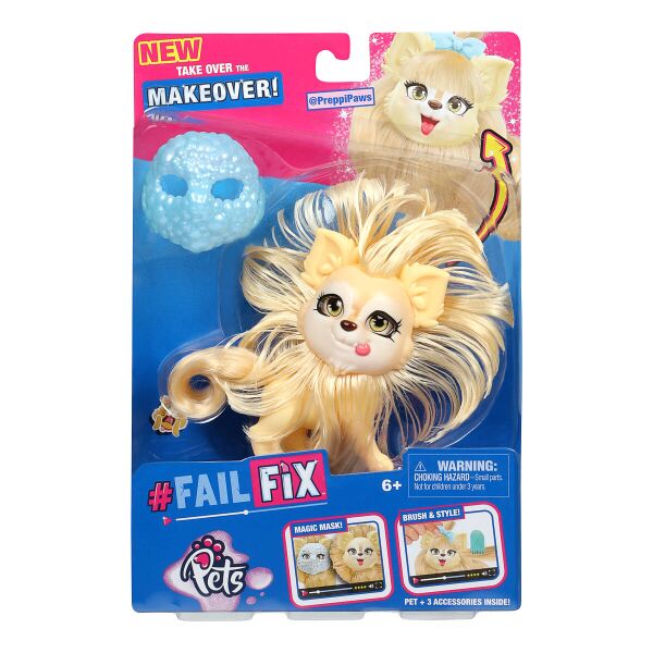 

Игровой набор с любимцем FAILFIX серии "TOTAL Makeover" - ПУХНАСТИК 12819 (6900006600010)