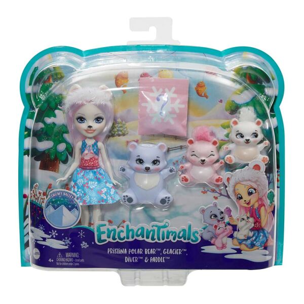 

Игровой набор "Семья Белой Медведицы Пристен" Enchantimals GJX47 (887961819939)