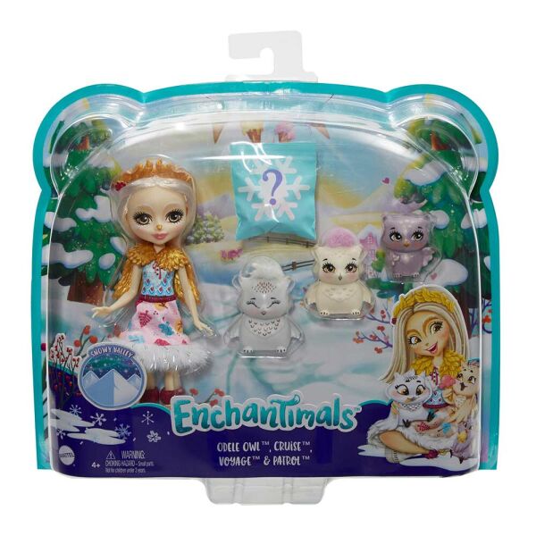

Игровой набор "Семья Белой Совы одели" Enchantimals GJX46 (887961819922)
