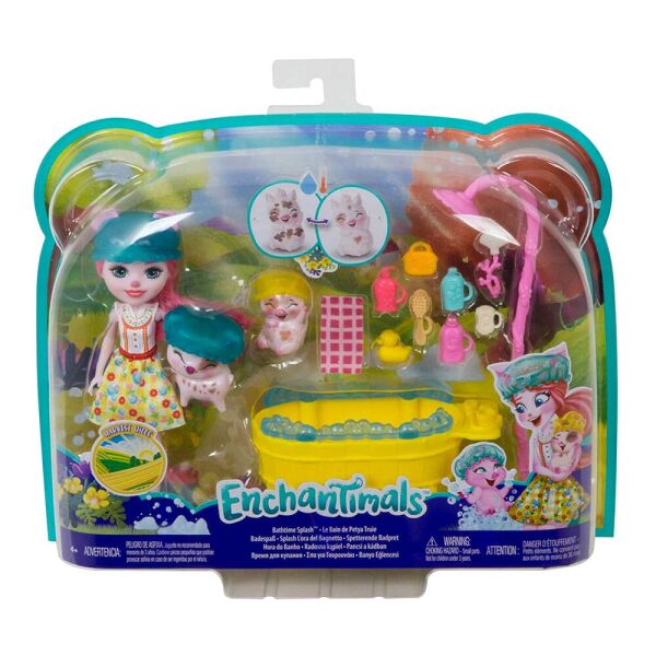 

Игровой набор "Ванная Поросята Пети, штрейзеля и Ниши" Enchantimals GJX36 (887211111110)