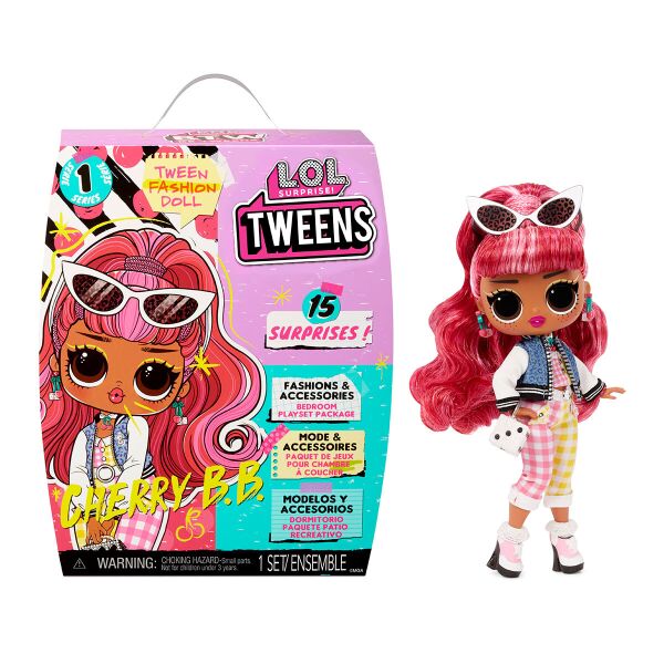 

Игровой набор с куклой L.O.L. SURPRISE! серии "Tweens" - Черри-ЛЕДИ (с аксессуарами) 576709 (6900006611498)