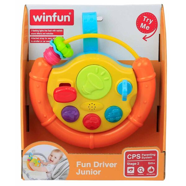 

Интерактивный руль WinFun ВинФан с музыкой и световыми эффектами (0705-NL)