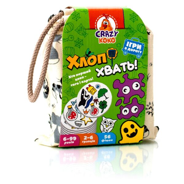 

Игра в мешочке Vladi Toys ТМ Влади Тойс Хлоп! Хвать! (VT8077-13)