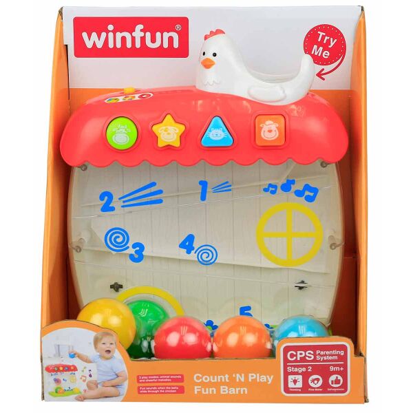 

Интерактивная игрушка-сортер WinFun ВинФан Домик с музыкой (0727-NL)
