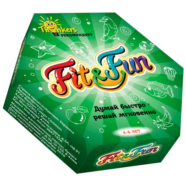 

Fit and Fun для детей 4-6 лет (русский язык), Thinkers